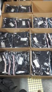 clothes packign & preparation for shipment